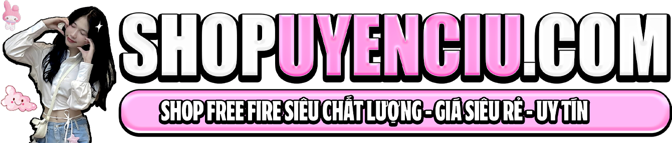 Logo Shop Acc FF Của Uyên Ciu - Nơi Cung Cấp Tài Khoản Free Fire Uy Tín, Giá Rẻ